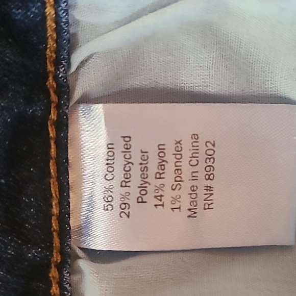 SO Women's Boot Cut Low Rise  Classic Blue Jeans 7/28 - Picture 7 of 9